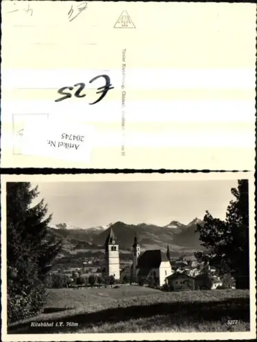 204745,Kitzbühel i. Tirol Teilansicht Kirche
