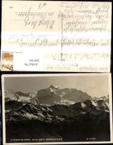 204764,Kitzbühler Horn Blick geg. Großglockner
