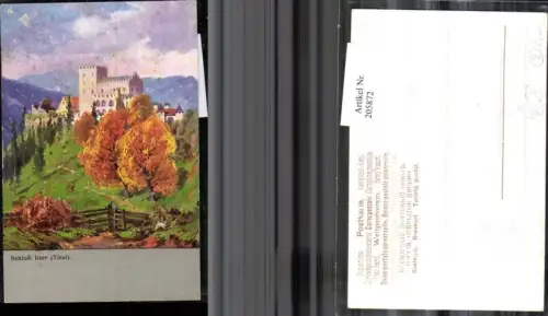 205872,Künstler AK Schloss Itter b. Kitzbühel