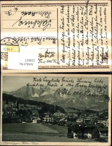 210057,Kitzbühel geg. Wilden Kaiser