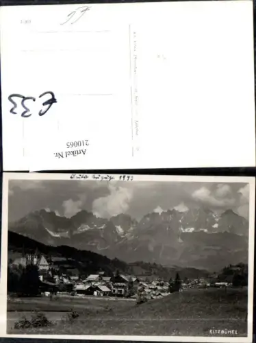 210065,Foto Ak Kitzbühel Totale