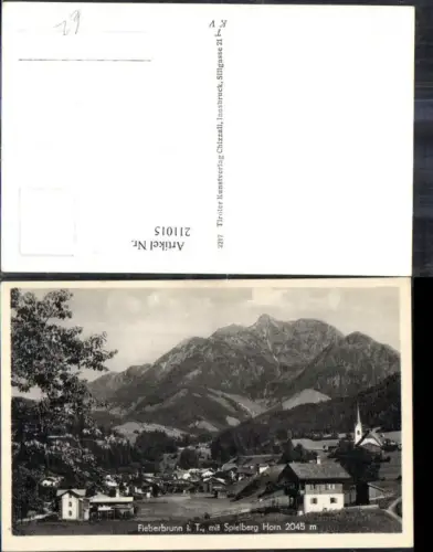 211015,Fieberbrunn i. Tirol m. Spielberg Horn
