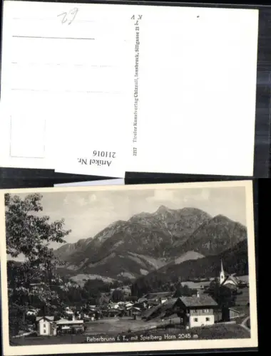 211016,Fieberbrunn i. Tirol m. Spielberg Horn