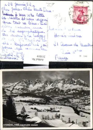 211019,Kitzbühel m. Wilden Kaiser Winteransicht