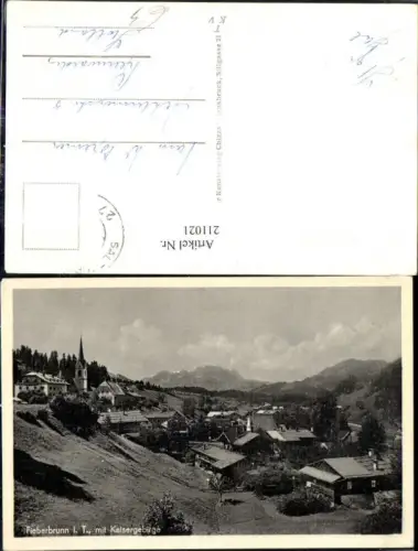211021,Fieberbrunn i. Tirol m. Kaisergebirge