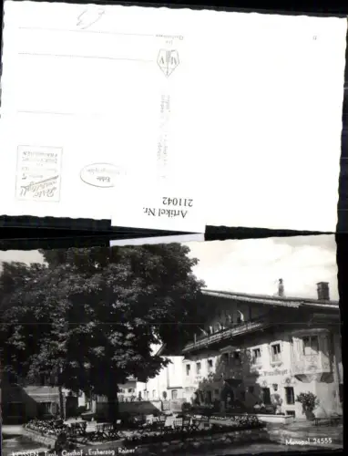 211042,Foto Ak Kössen Gasthof Erzherzog Rainer