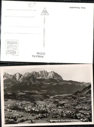 212750,Kitzbühel Totale m. Kaisergebirge