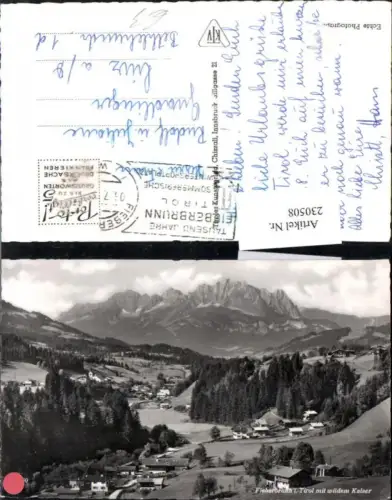 230508,Fieberbrunn i. Tirol Totale m. Wildem Kaiser