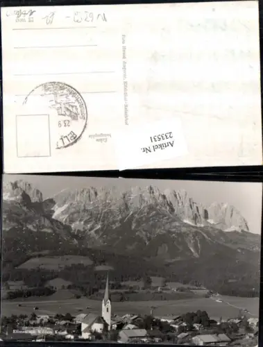 233531,Ellmau Teilansicht m. Wildem Kaiser