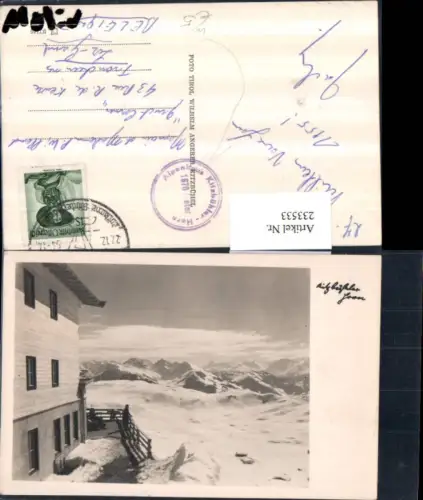 233533,Alpenhaus Kitzbühler-Horn b. Kitzbühel Winterbild
