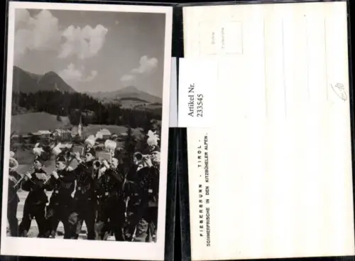 233545,Fieberbrunn in Tirol Musikkapelle Trompete Klarinette
