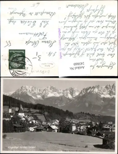 245860,Kitzbühel Totale m. Wilder Kaiser