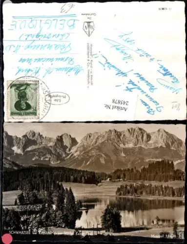 245878,Schwarzsee See b. Kitzbühel geg. Wilden Kaiser
