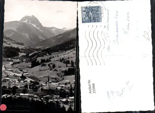 255968,Kirchberg in Tirol Totale m. Großen Rettenstein Bergkulisse