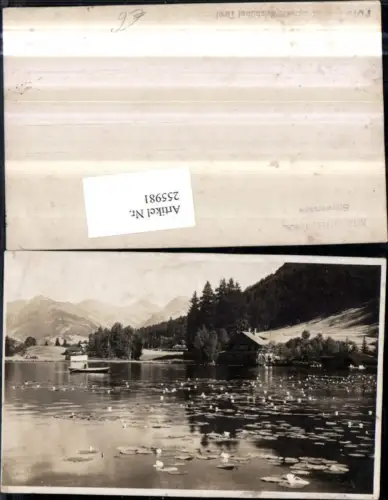 255981,Kitzbühel Schwarzsee See Partie Seerosen
