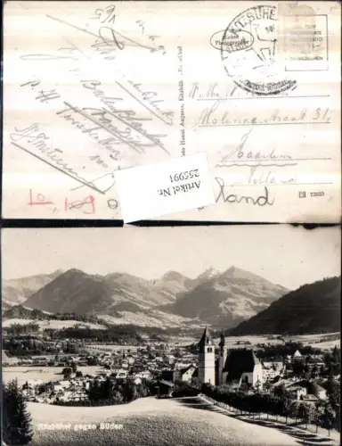 255991,Kitzbühel Totale geg. Süden Bergkulisse pub Foto Henni Angerer