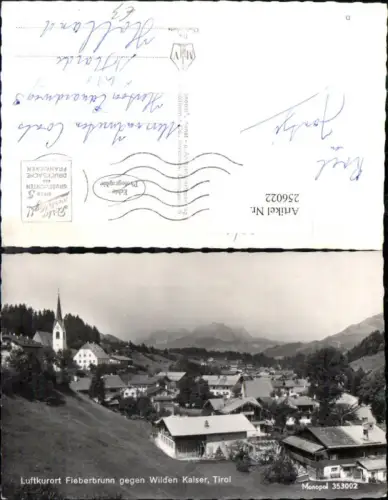256022,Fieberbrunn Totale geg. Wilden Kaiser
