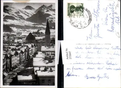 273847,Kitzbühel Totale Bergkulisse Winterbild