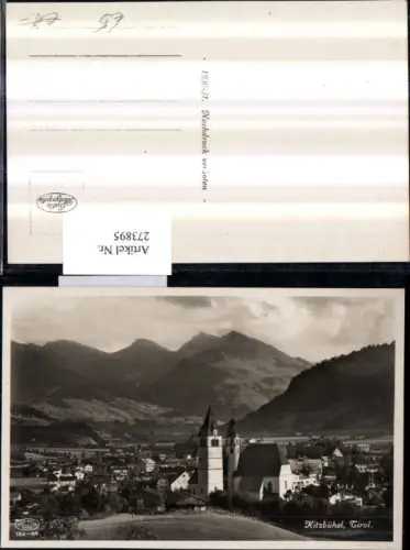 273895,Kitzbühel Totale Bergkulisse