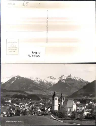 273948,Kitzbühel Totale geg. Süden Bergkulisse