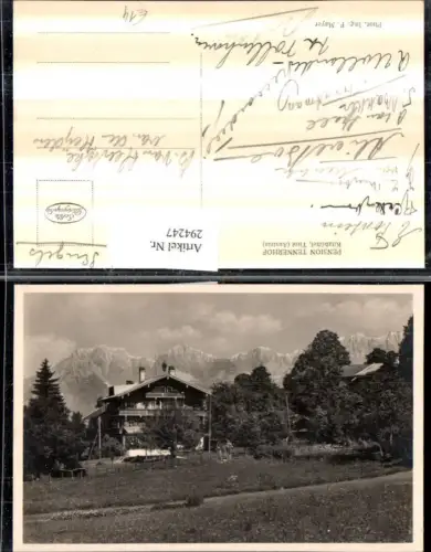 294247,Kitzbühel Pension Tennerhof Bergkulisse