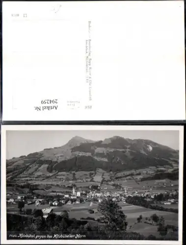 294259,Kitzbühel Totale geg. Kitzbüheler-Horn