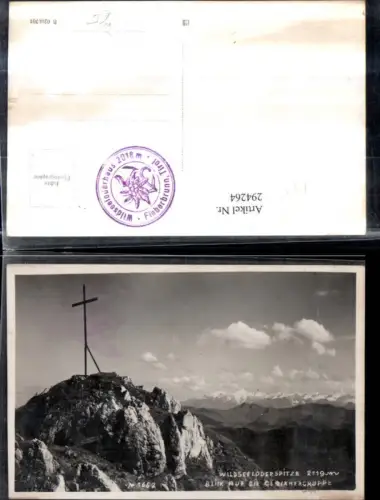 294264,Wildseeloderspitze Blick auf d. Glocknergruppe Bergkulisse b. Fieberbrunn