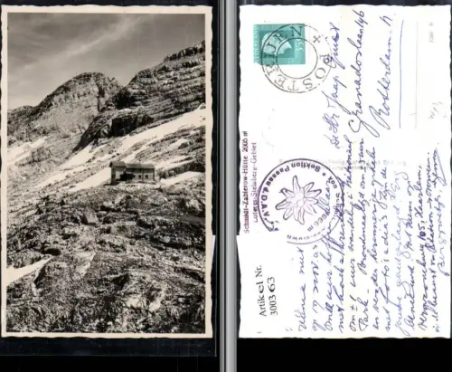 300363,Schmidt-Zabierow-Hütte Berghütte b. St. Johann in Tirol Bergkulisse