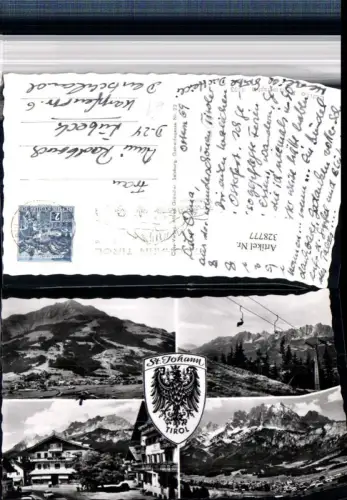 328777,St. Johann Totale Gasthof zur Mauth Sessellift Mehrbildkarte