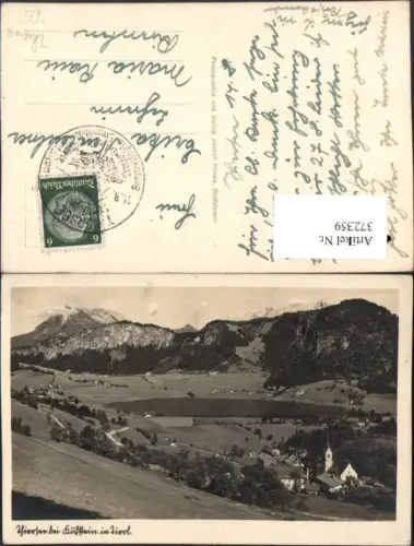 372359,Thiersee Totale b. Kufstein in Tirol Bergkulisse