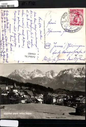 436403,Kitzbühel Totale geg. Wilden Kaiser Bergkulisse