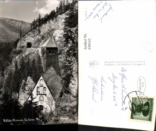 450162,Wallfahrt Kirche Klobenstein b. Kössen