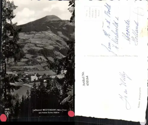 450164,Westendorf Totale m. Hoher Salve pub Cosy 4603
