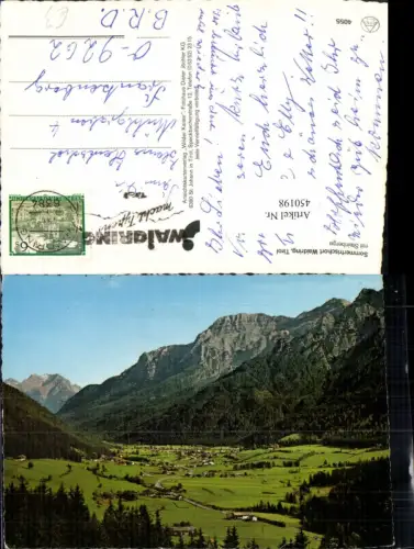 450198,Waidring Totale m. Steinberge Bergkulisse