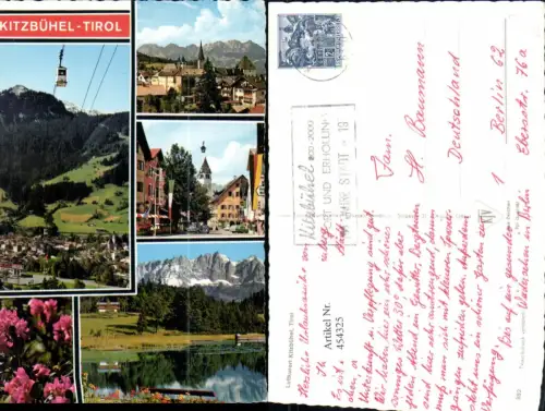 454325,Kitzbühel Totale Seilbahn See Mehrbildkarte
