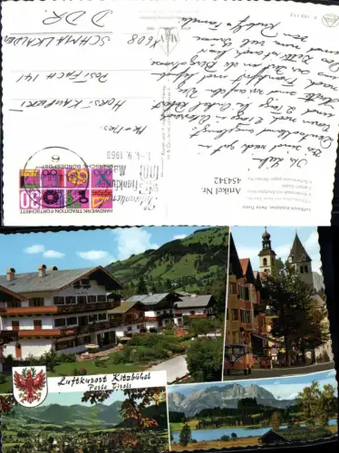 454342,Kitzbühel Totale Schwarzsee Haus Toni Mehrbildkarte