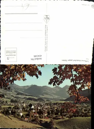 454348,Kitzbühel Totale geg. Süden Bergkulisse