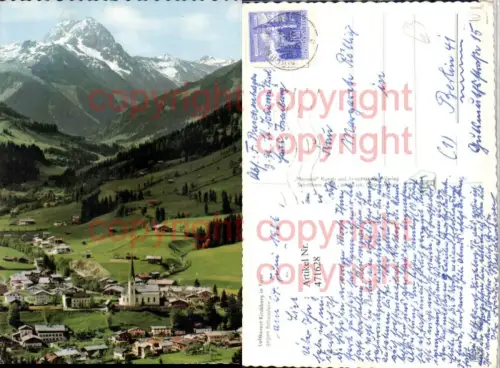 471628,Kirchberg in Tirol Totale geg. Rettenstein Bergkulisse