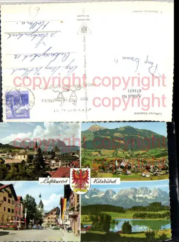 471651,Kitzbühel Totale Straßenpartie See Mehrbildkarte