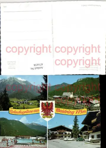 471658,Waidring Totale Schwimmbad Freibad Mehrbildkarte