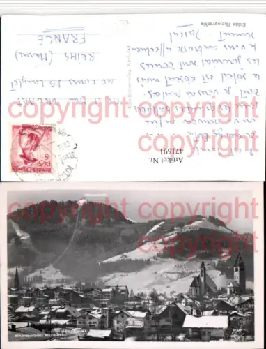 471691,Kitzbühel Teilansicht m. Hahnenkamm pub Cosy 9000