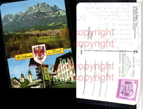 475517,St. Johann in Tirol Totale Sparkasse Gasthof Mehrbildkarte