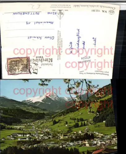 475524,Kirchberg in Tirol Totale geg. Rettenstein Bergkulisse