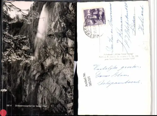505321,Schleierwasserfall Wasserfall b. Going