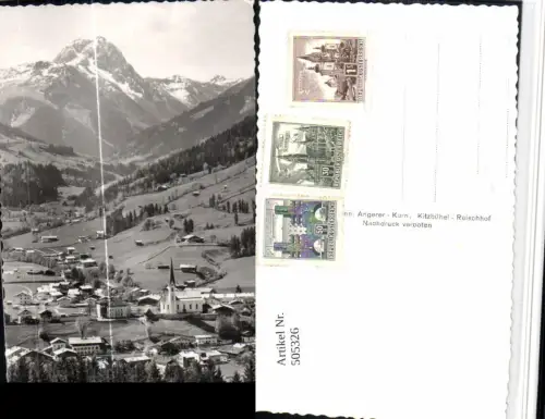 505326,Kirchberg in Tirol Totale m. Großen Rettenstein Bergkulisse