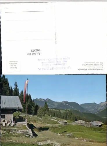 505353,Waidring Unterkunftshaus Möseralm Bergkulisse