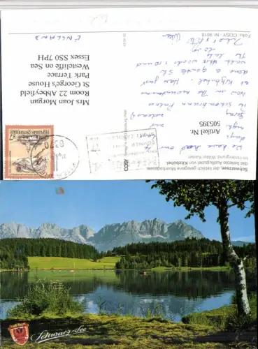 505395,Kitzbühel Schwarzsee See Bergkulisse