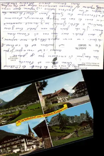 505403,Kichdorf am Wilden Kaiser Totale Gasthof Spar Mehrbildkarte