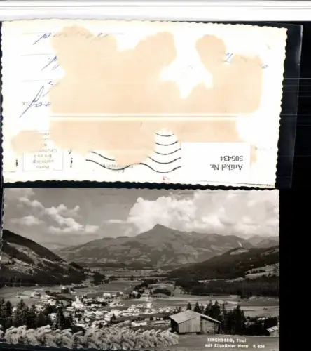 505434,Kirchberg in Tirol Totale m. Kitzbüheler Horn Bergkulisse