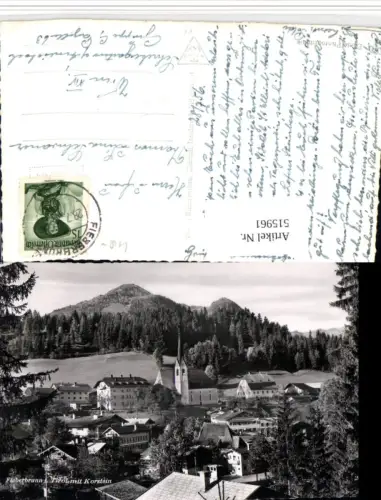 515961,Fieberbrunn Teilansicht Kirche m. Korstein